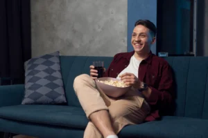 Watching IPTV on a home television